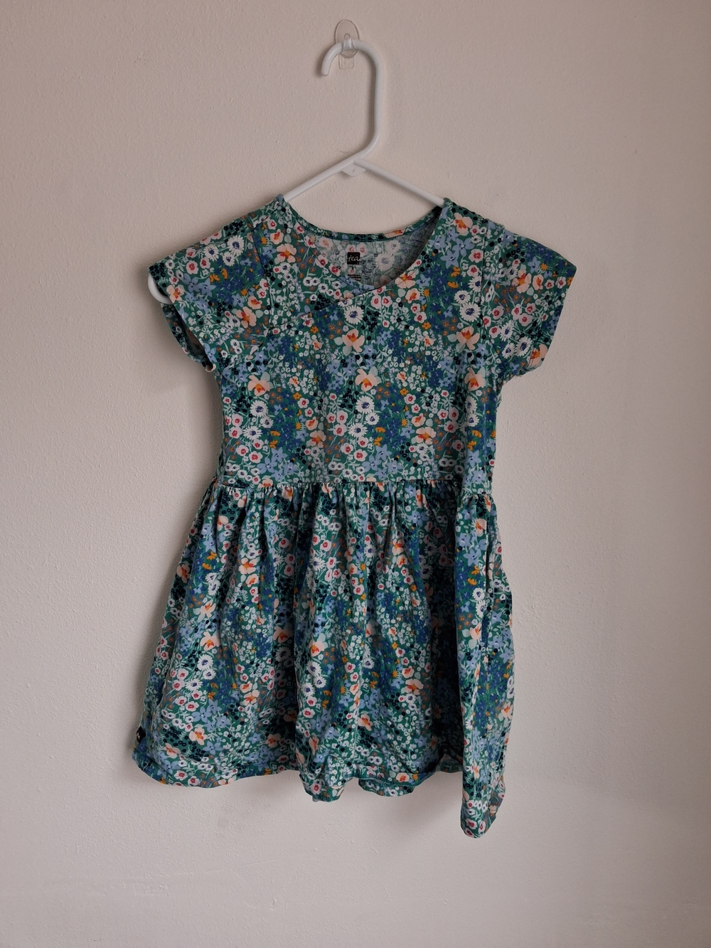 Tea Collection Girls Short Sleeve Dress Size 8
